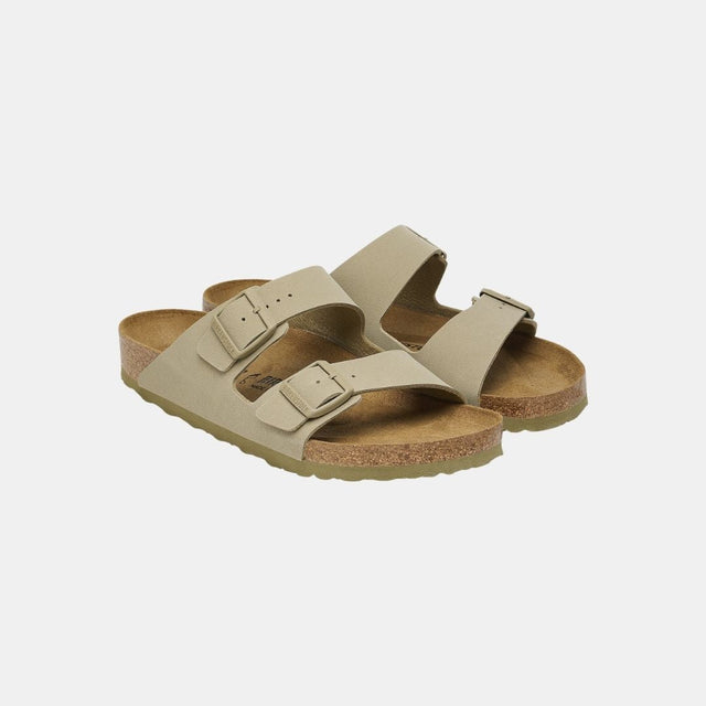 Birkenstock Arizona Birko Flor Women's Faded Khaki