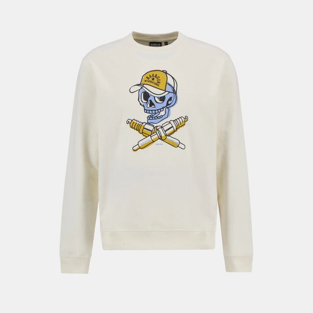 Barbour International Morgan Sweatshirt White
