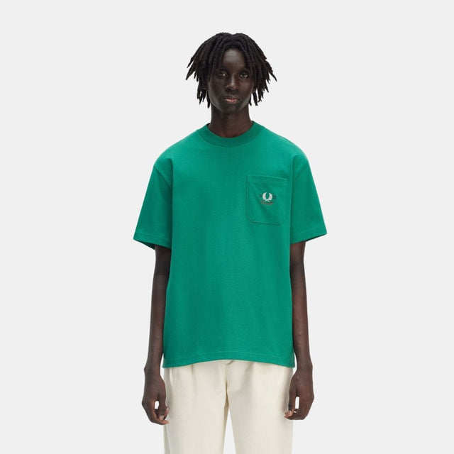 Fred Perry Relaxed 1952 T-Shirt Label Green