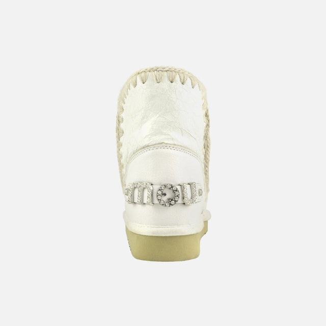 Mou Eskimo 18 Rhinestones Logo Waxi White