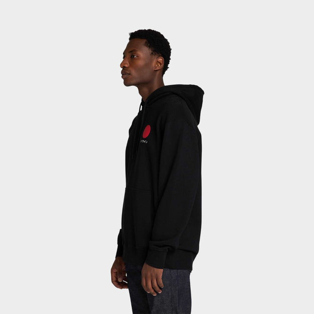 Edwin Japanese Sun Hoodie Sweat Black