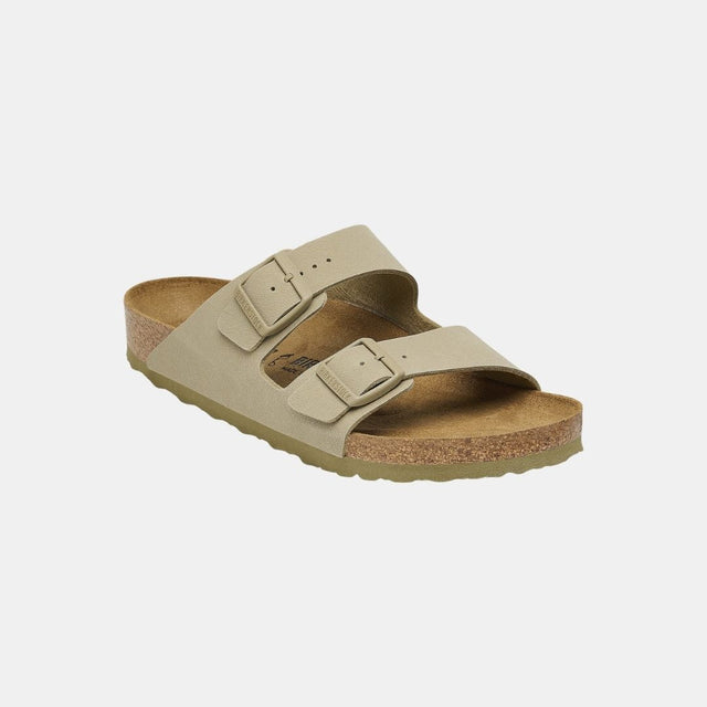 Birkenstock Arizona Birko Flor Women's Faded Khaki