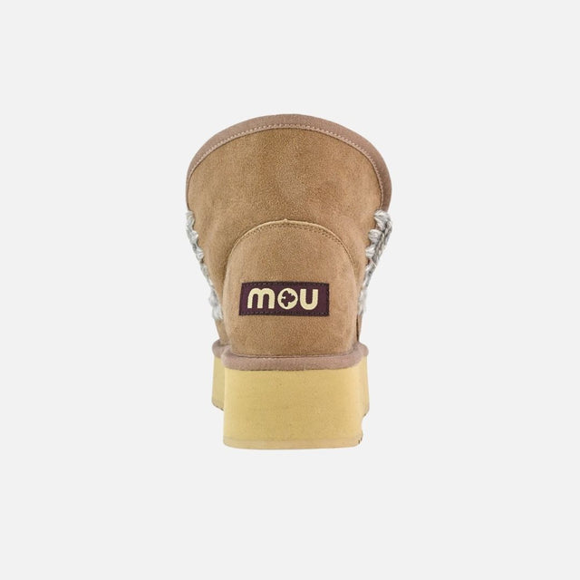 Mou Mini Eskimo Platform Boot Dark Stone