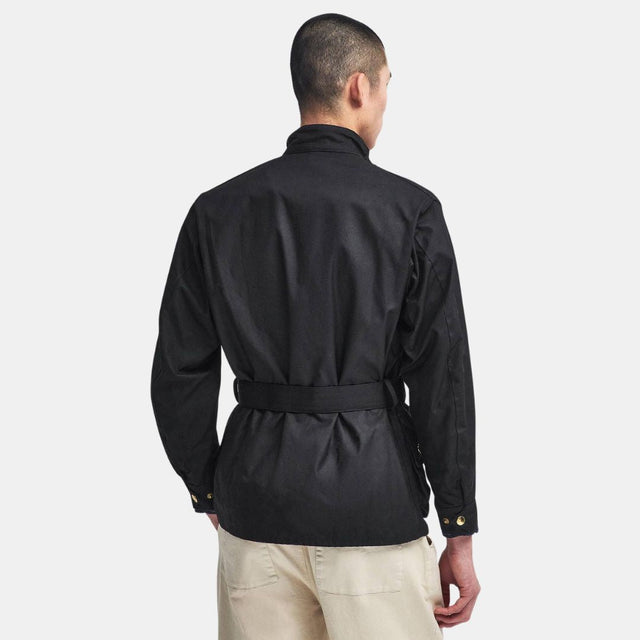 Barbour International Original Waxed Jacket Black