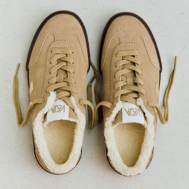 Veja Volley Winter Suede Dune Platine Eagle