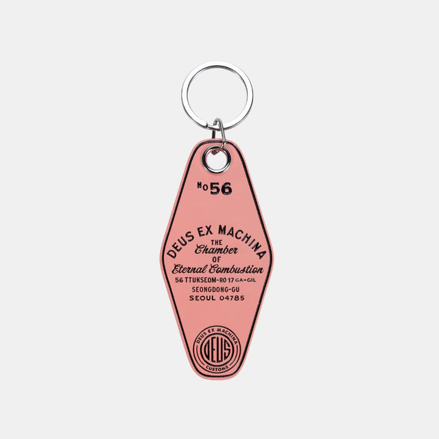 Deus Ex Machina Seoul Key Tag Lobster Bisque Pink