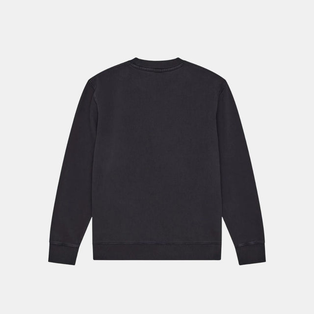 Deus Ex Machina Shield Garment Dyed Crew Black