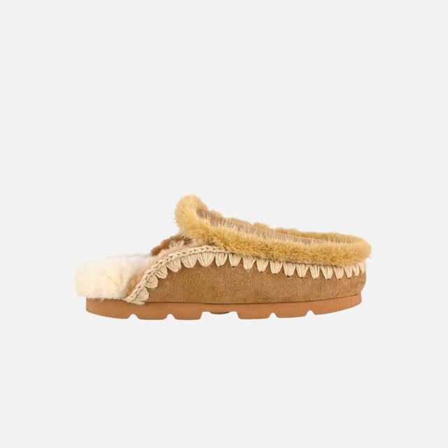 Mou Winter Bio Fur Trim Cognac