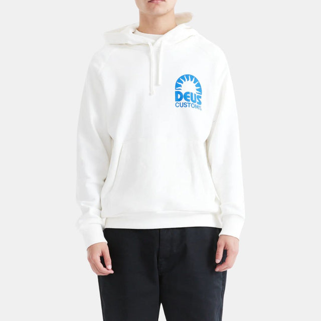 Deus Ex Machina Melodies Hoodie Vintage White