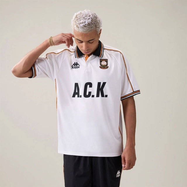 Kappa Authentic Ovicor White N Black-Orange Desert