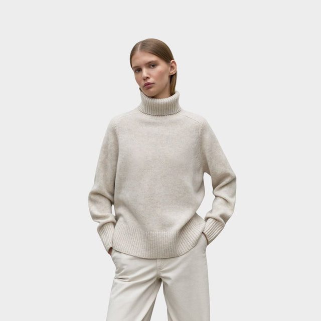 Ecoalf Caqui Knit Jersey Beige Melange