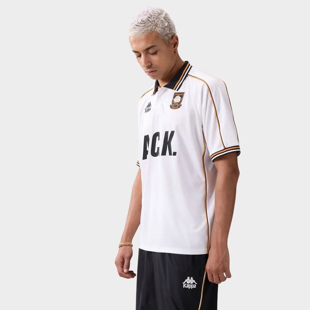 Kappa Authentic Ovicor White N Black-Orange Desert