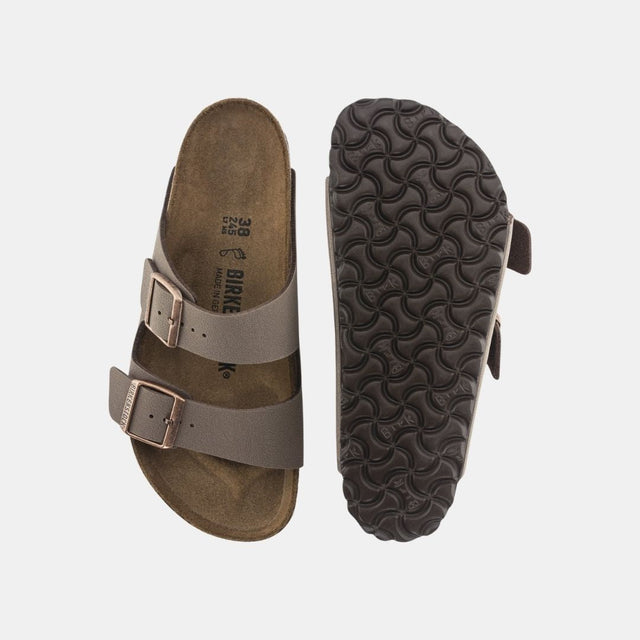 Birkenstock Arizona Birko Flor Nubuck Unisex Mocca