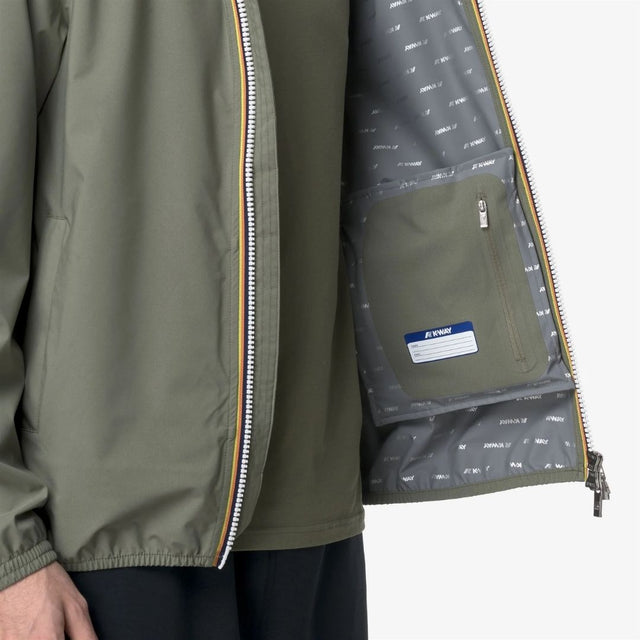 K-Way Jack Stretch Dot Green Lichen
