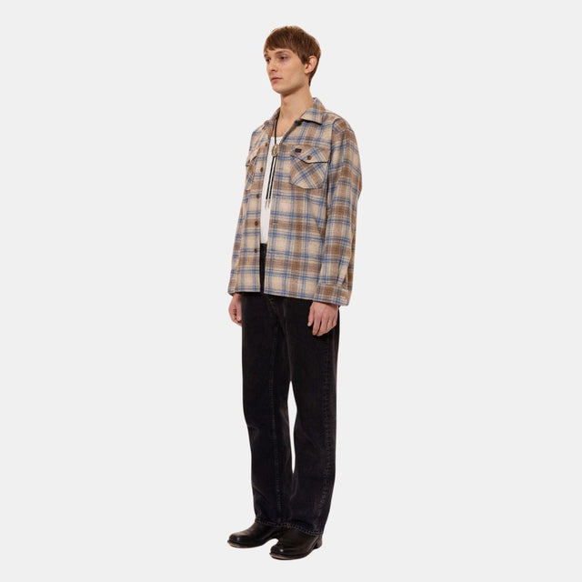Camicia da surf Nudie Jeans Co Vincent Beige