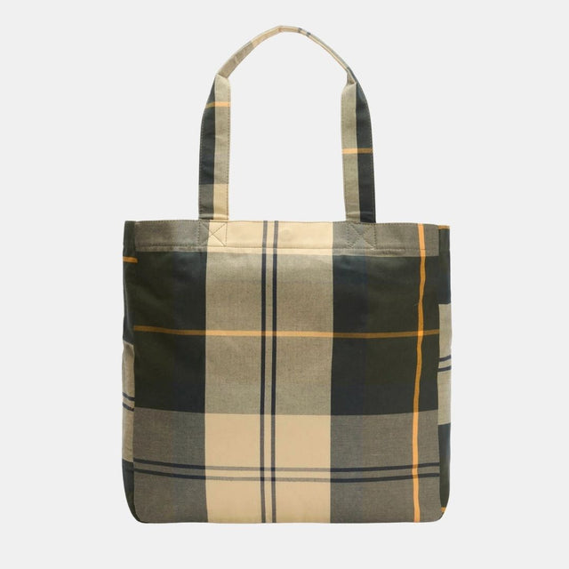 Barbour Telfield Tartan Tote Bag Ancient Tartan