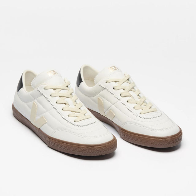 Veja Women's Panenka O.T. Leather White Black Bark