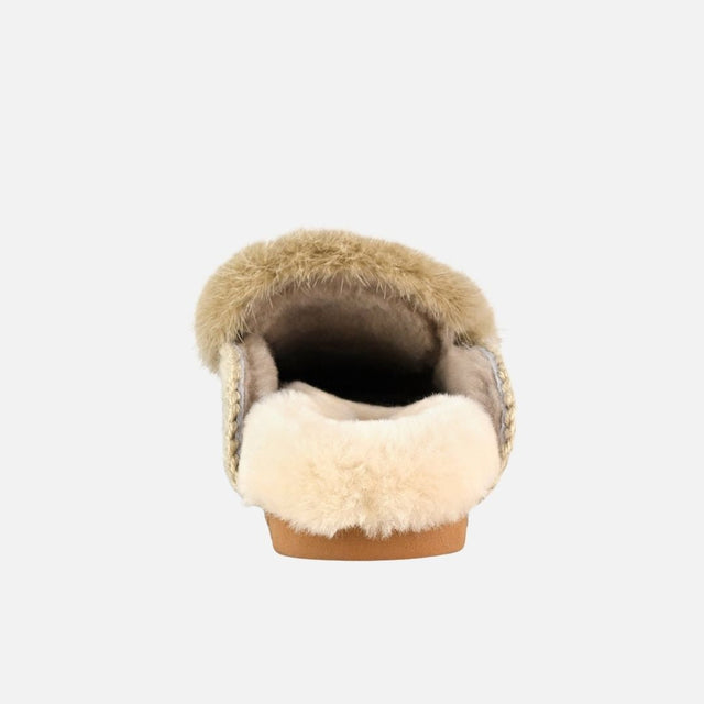 Mou Winter Bio Fur Trim Elephant Grey
