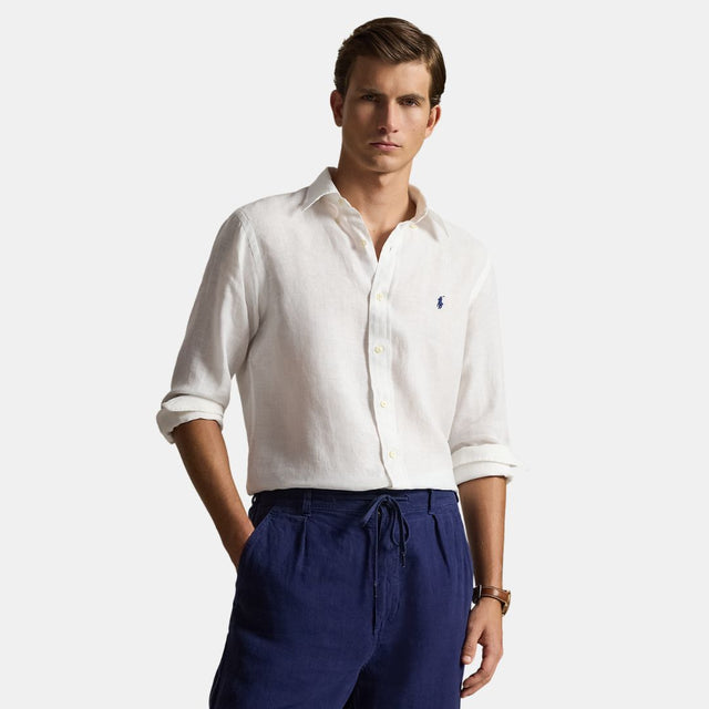 Polo Ralph Lauren Long Sleeve Sport Shirt White