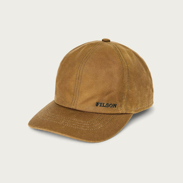 Filson Insulated Tin Cloth Cap Dark Tan