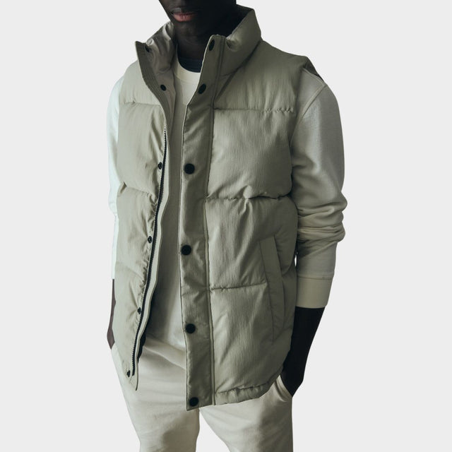 Ecoalf Sadel Vest Stone
