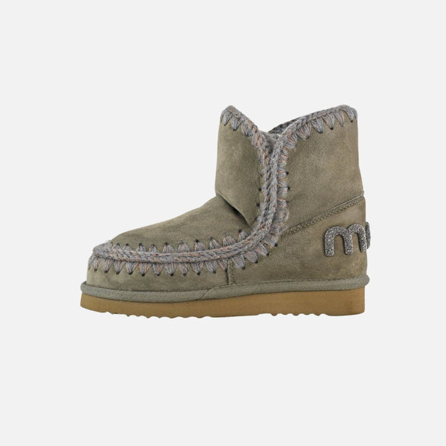 Mou Eskimo 18 Glitter Logo Black Olive