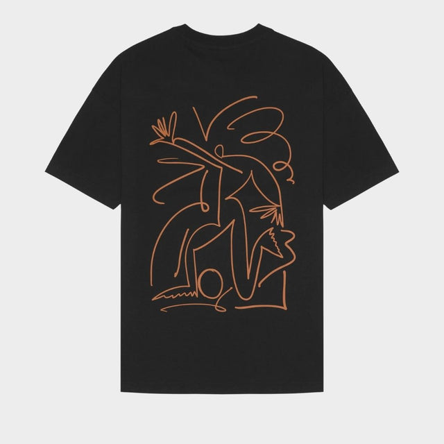 Kappa Authetic Orasy Black-Orange Desert