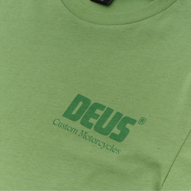 Deus Ex Machina Drop Down T-Shirt Tendril Green
