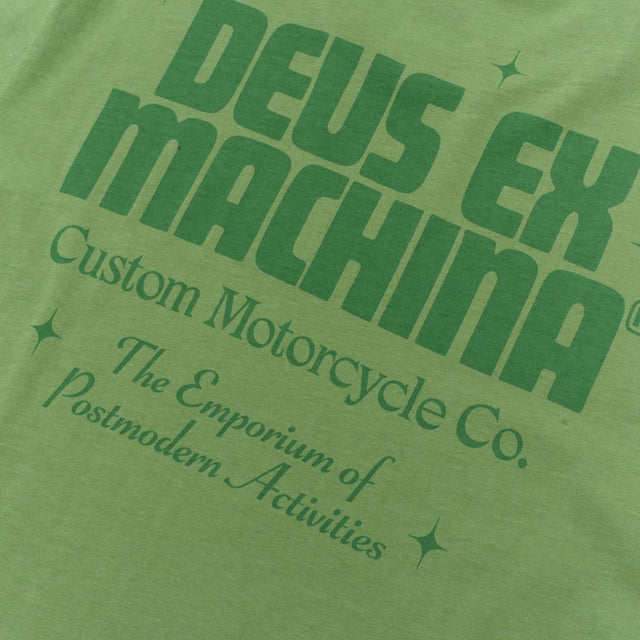 Deus Ex Machina Drop Down T-Shirt Tendril Green