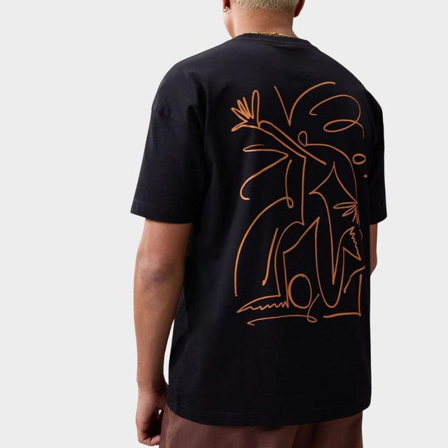 Kappa Authetic Orasy Black-Orange Desert