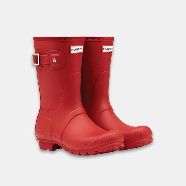 Hunter Original Wellington Short Boots Women's Muted Berry