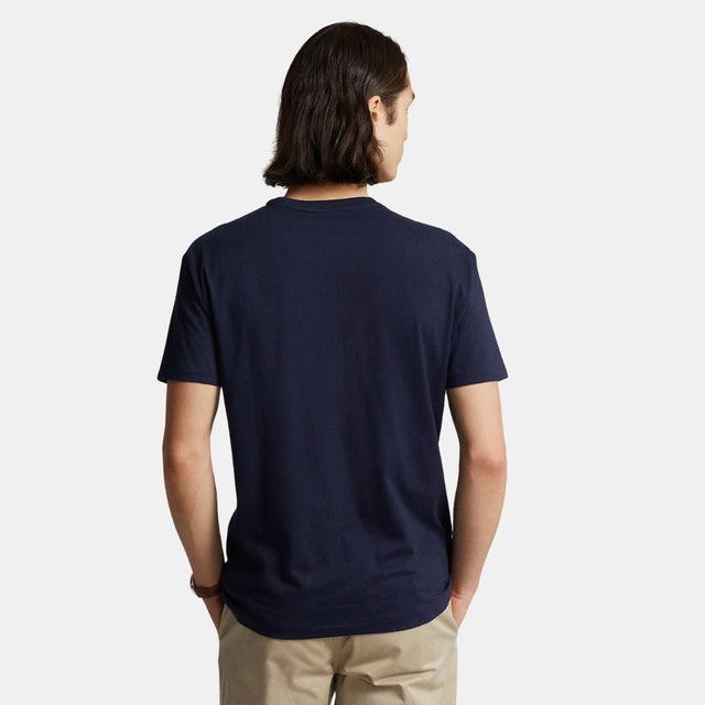 Ralph Lauren Custom Slim Fit Jersey Crewneck T-Shirt Ink