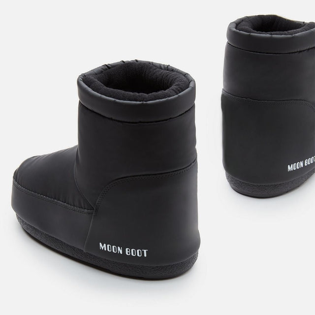 Moon Boot Icon Low No Lace Rubber Black