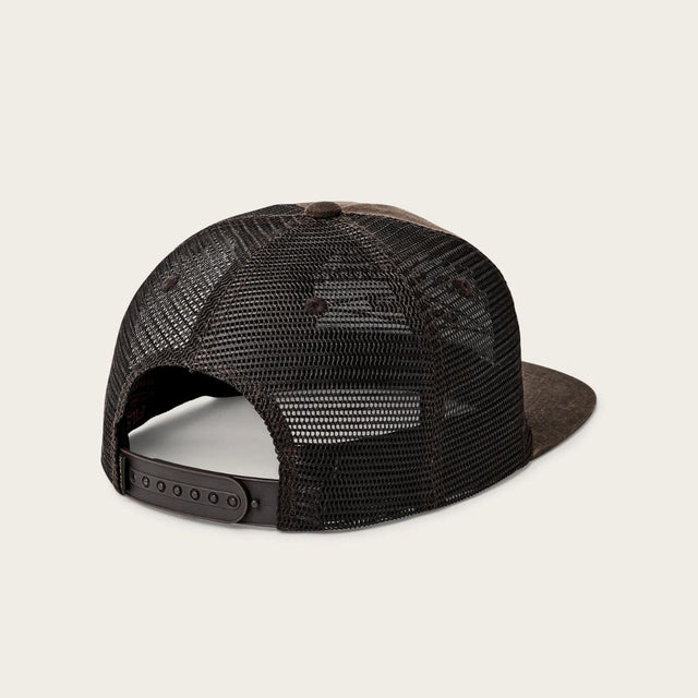 Filson Diamond Graphic Trucker Mesh Cap Brown