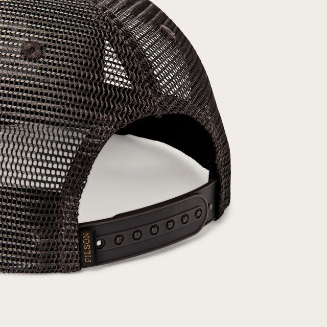 Filson Diamond Graphic Trucker Mesh Cap Brown