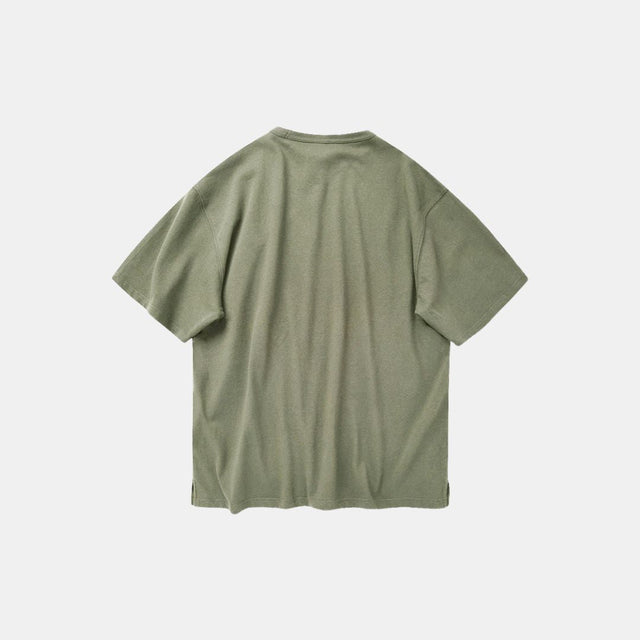 Frizmworks OG Double Rib Oversized T-Shirt Mud