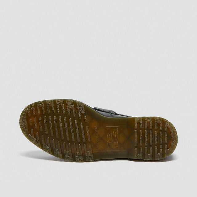 Dr. Martens Adrian Yellow Stitch Unisex Black Smooth