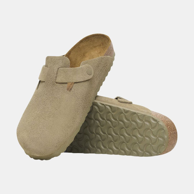 Birkenstock Boston Bs Faded Khaki Narrow