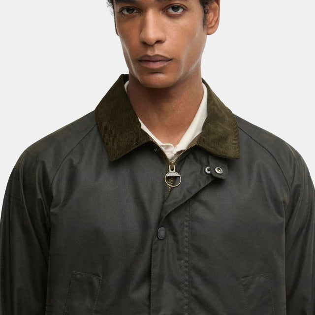 Barbour Tartan Ambleside Wax Jacket Archive Olive Tartan