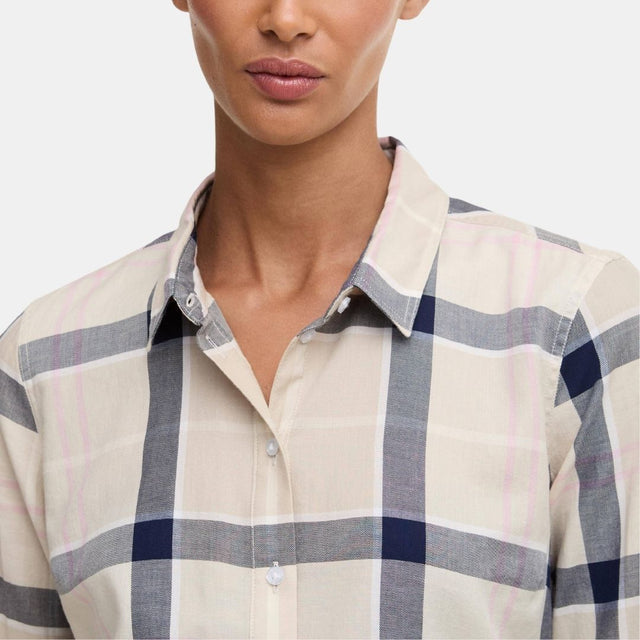 Barbour Bredon Check Shirt Cherry Blossom Tartan