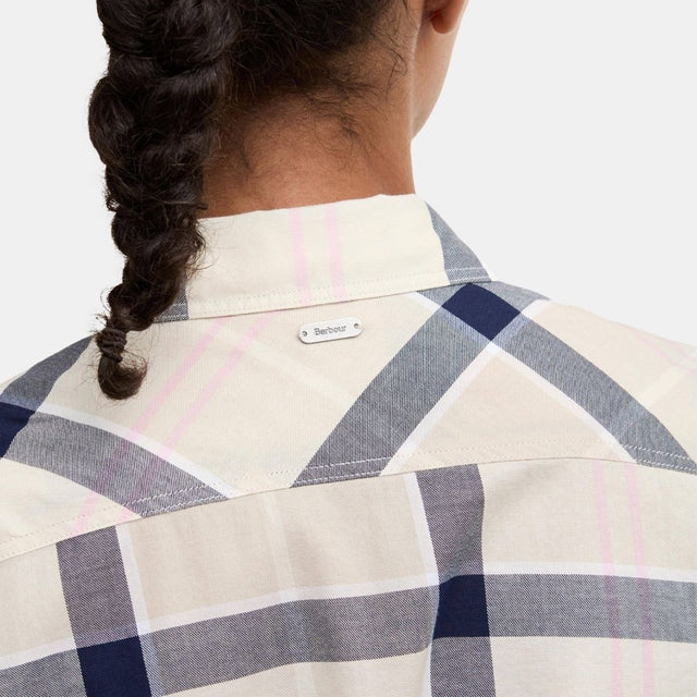Barbour Bredon Check Shirt Cherry Blossom Tartan