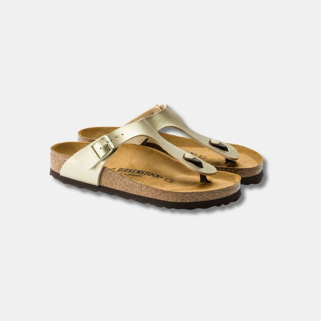 Birkenstock Gizeh Birko-Flor Women's Gold