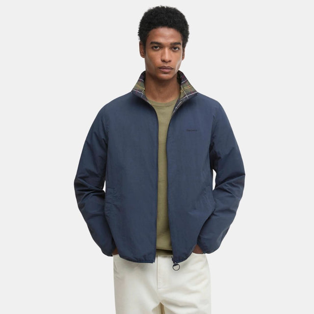 Barbour Reversible Korbel Showerproof Jacket Navy