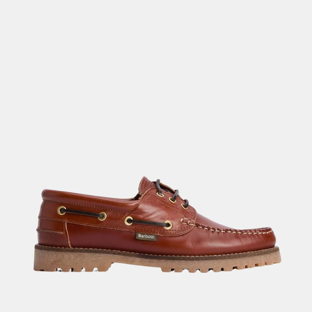 Barbour Deck Boat Shoe Tan