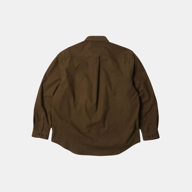 Frizmworks Flanell Französisches Hemd Oliv
