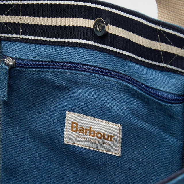 Barbour Emily Denim Tote Bag Denim