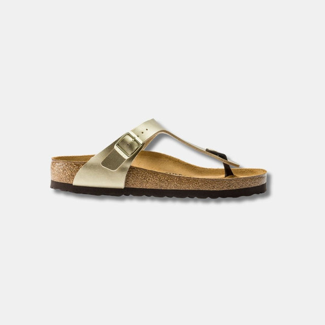 Birkenstock Gizeh Birko-Flor Women's Gold