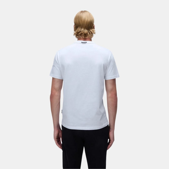 Napapijri Badge Short Sleeve T-Shirt White