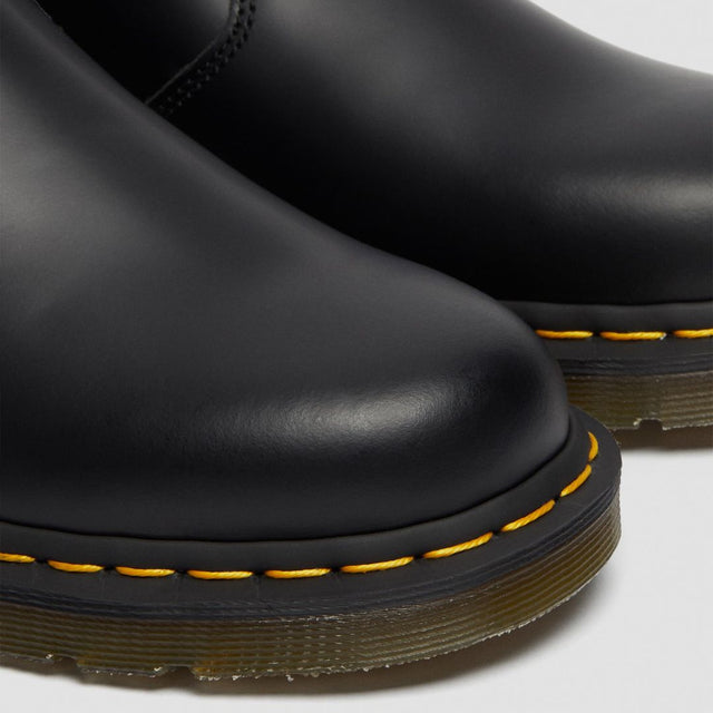 Dr. Martens Chelsea 2976 Yellow Stitch Unisex Black Smooth