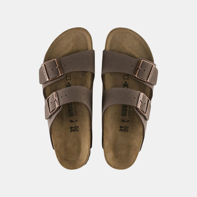 Birkenstock Arizona Birko Flor Nubuck Unisex Mocca